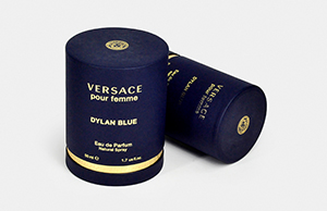 這款紙圓筒包裝，看起來有點兒“另類”