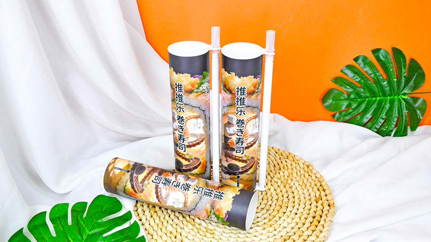推推樂壽司紙罐包裝